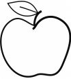 Free image/jpeg, Resolution: 1809x1920, File size: 130Kb, silhouette apple fruit drawing